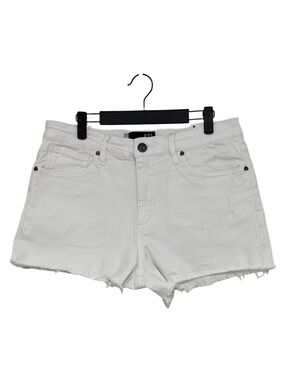 Kut from the Kloth “Jane” High Rise Jean Shorts Women’s 10 White